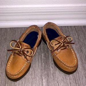 TODDLER size 8 sperry top siders only worn twice